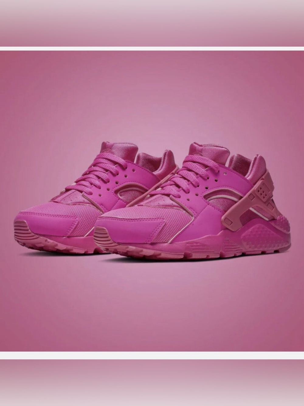 Nike Huarache Run GS Pink Laser Fuchsia Sneaker